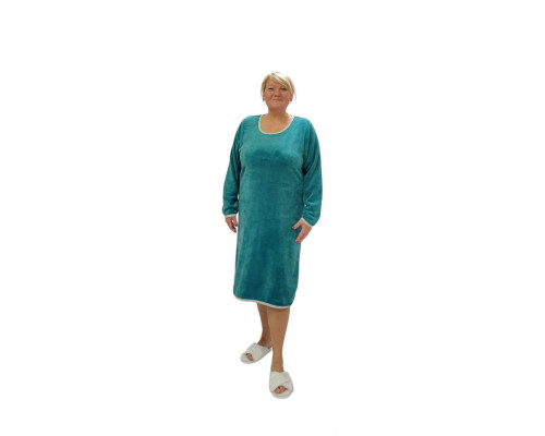 Теплая махровая туника для сна и дома