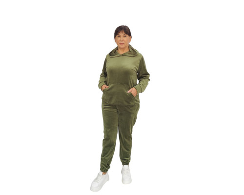 Жіночий костюм велюровий